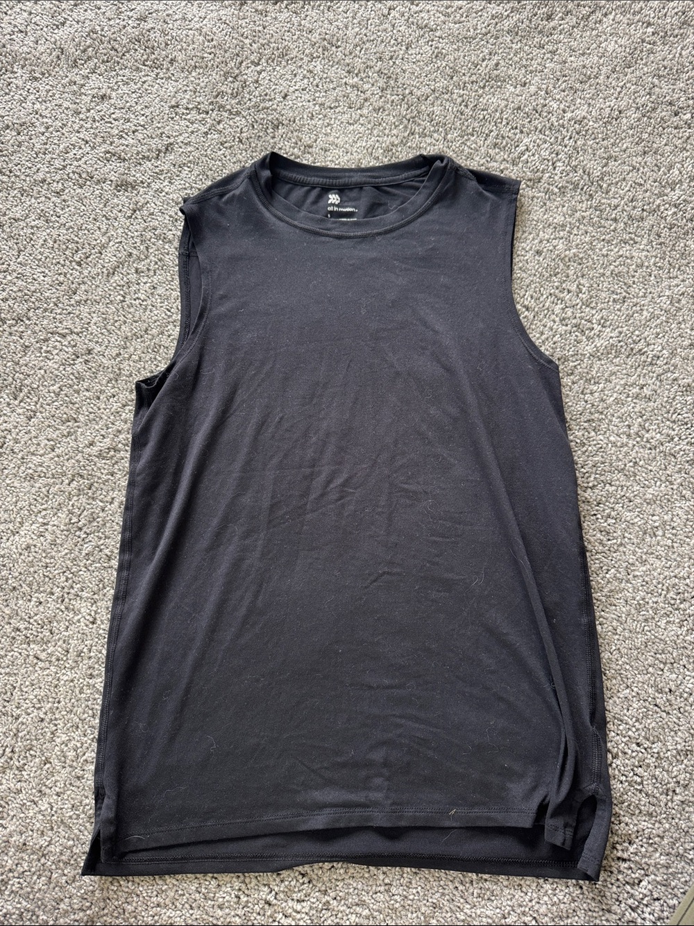 Target Men's Black Sleeveless Tank Top